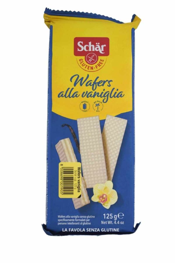 Wafers alla vaniglia gr 125 Schar