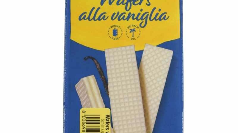 Wafers alla vaniglia gr 125 Schar