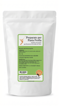 Preparato per pasta frolla kg 1 La Favola Senza Glutine