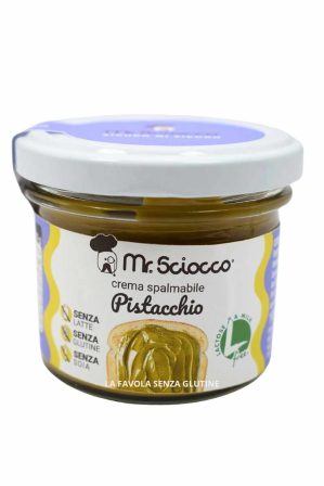 Crema spalmabile al pistacchio senza latte gr 100 Mr. Sciocco