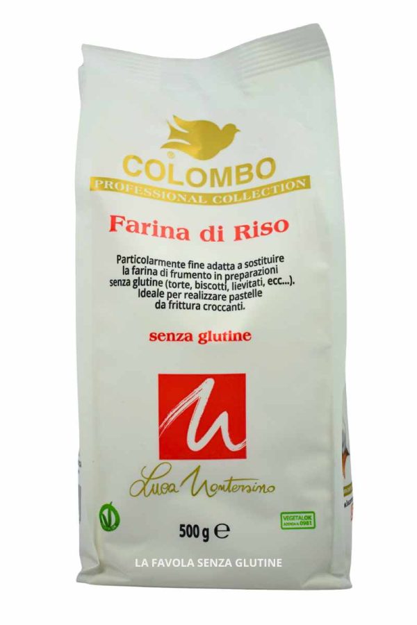 Farina di riso VEGAN gr 500 Colombo