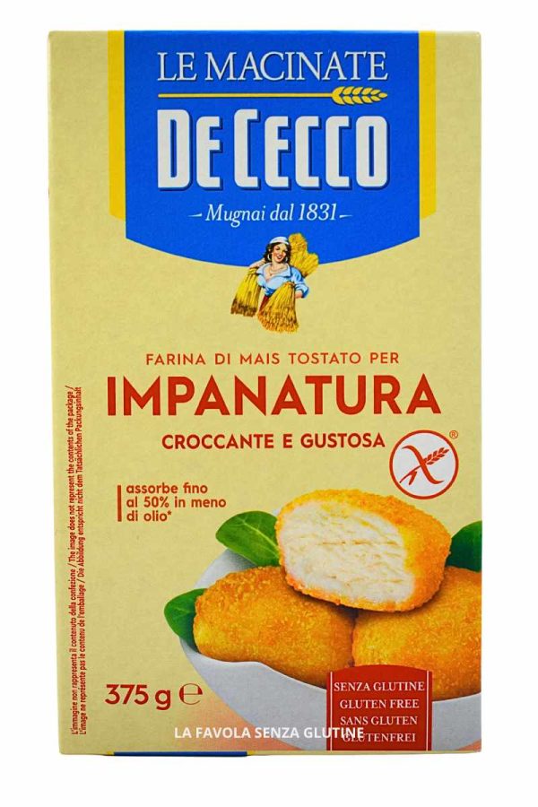 Impanatura di mais croccante e gustosa gr 375 De Cecco