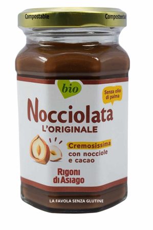 Nocciolata l'originale cremosissima con nocciole e cacao bio gr 250 Rigoni di Asiago
