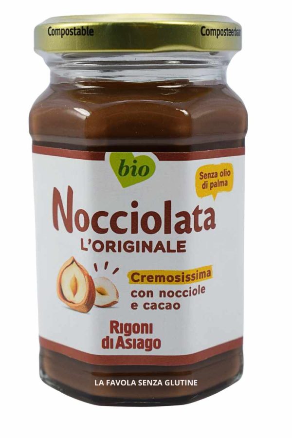 Nocciolata l'originale cremosissima con nocciole e cacao bio gr 250 Rigoni di Asiago