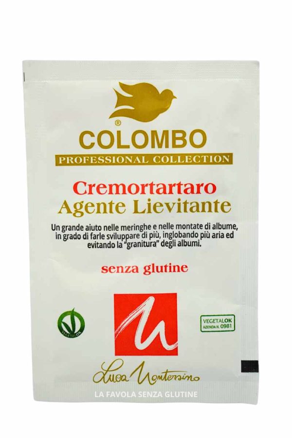 Cremortartaro agente lievitante VEGAN gr 10 Colombo