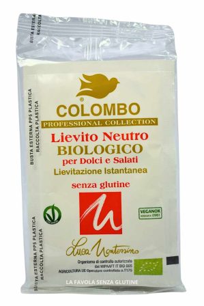 Lievito neutro istantaneo BIO VEGAN gr 17 Colombo