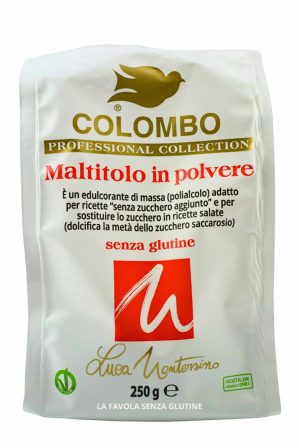 Maltitolo in polvere VEGAN gr 250 Colombo