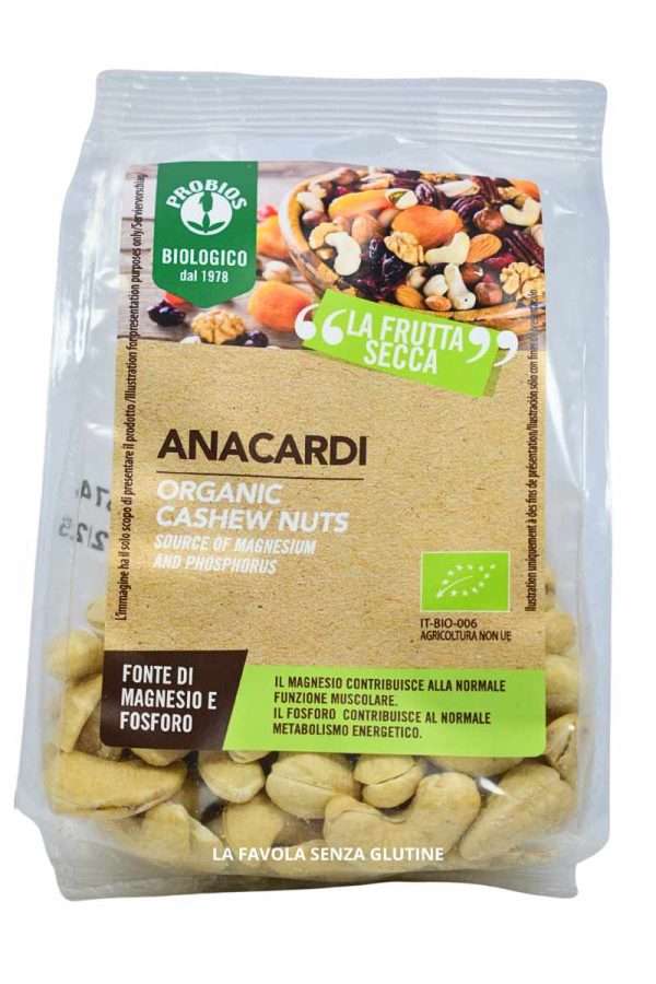 Anacardi BIO 125 gr Probios