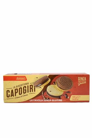 Capogiri con crema al cacao 120 gr Agluten