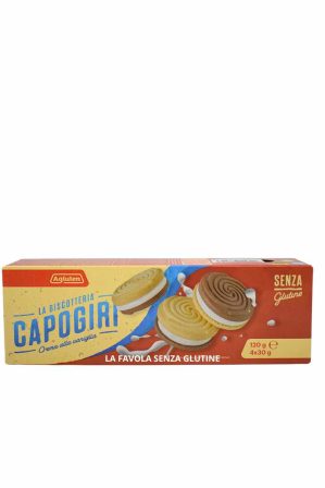 Capogiri con crema alla vaniglia 120 gr Agluten