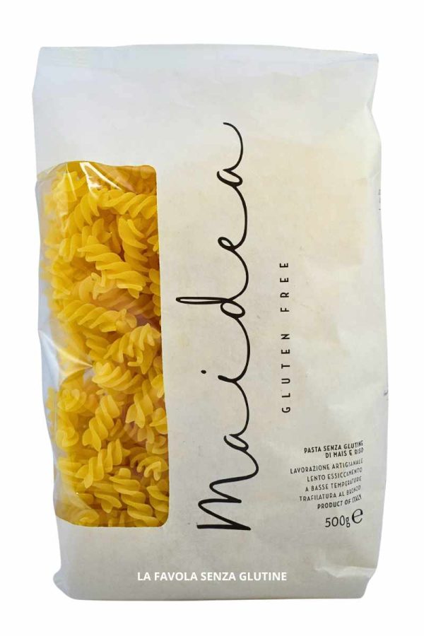 Fusilli di mais e riso 500 gr Maidea