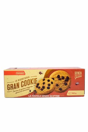 Gran cookie con farina di quinoa integrale e gocce di cioccolato 160 gr Agluten