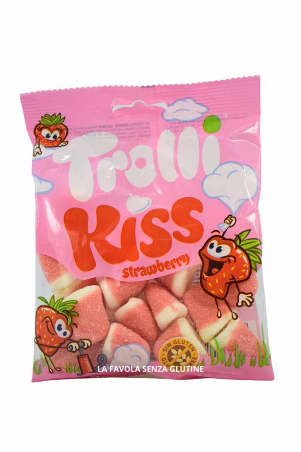 Kiss strawberry 100 gr Trolli