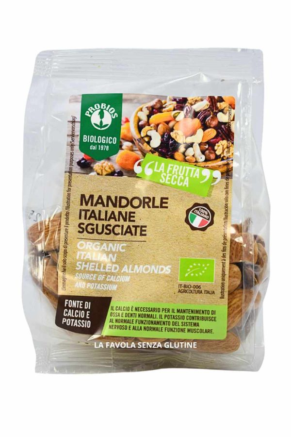 Mandorle sgusciate BIO 125 gr Probios