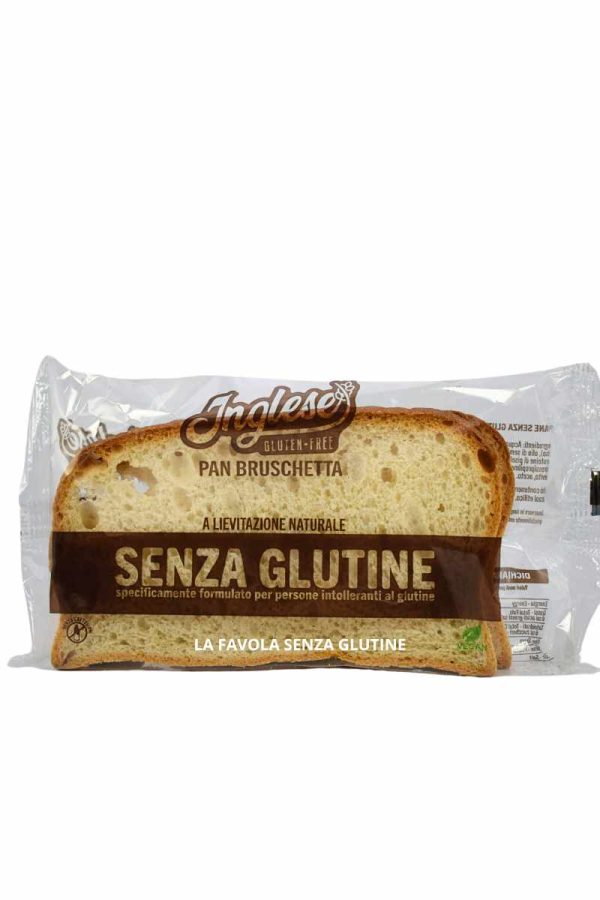 Pan bruschetta vegan 90 gr Inglese