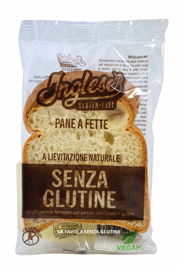 Pane a fette vegan 45 gr Inglese