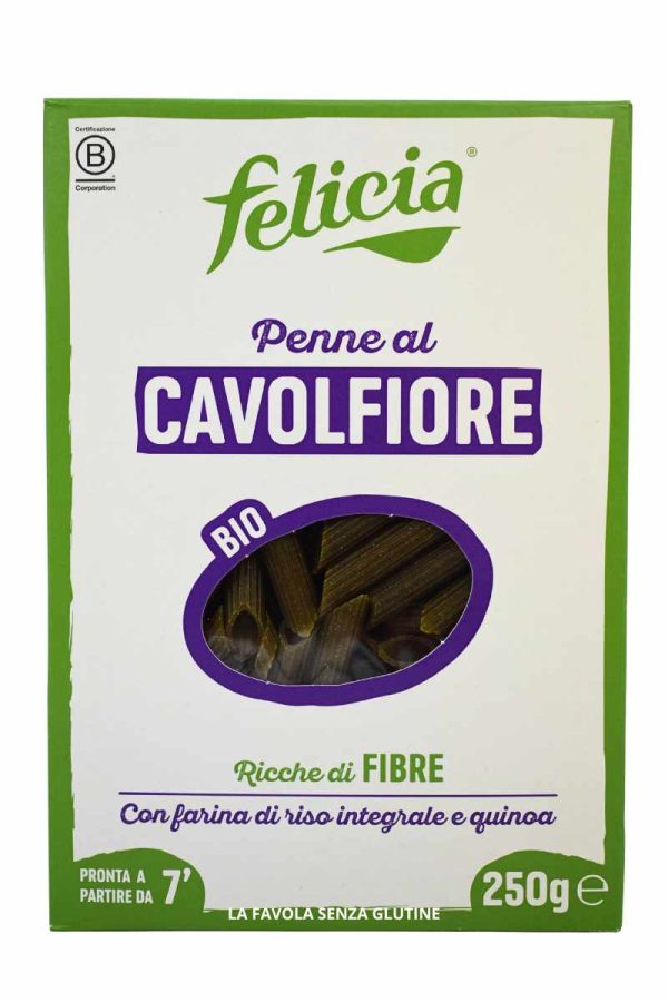 Penne al cavolfiore BIO 250 gr Felicia