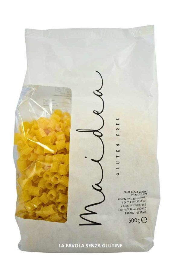 Tubetti rigati di mais e riso 500 gr Maidea