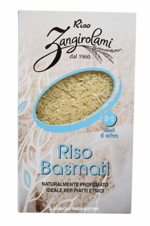 Riso basmati gr 500 Zangirolami
