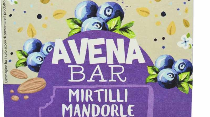 Barrette avena bar gusto mirtilli e mandorle gr 35x4 Perfect Bio