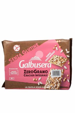 Cracker integrali con riso soffiato gr 360 Galbusera