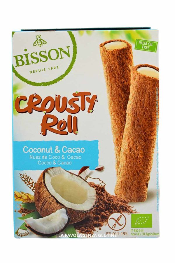 Crousty roll cocco e cacao gr 125 Bisson