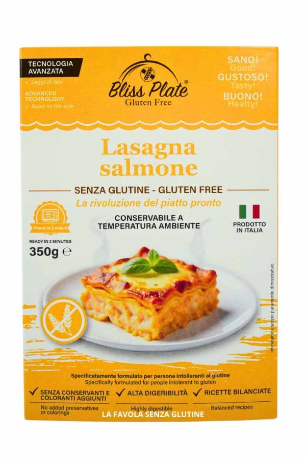 Lasagna al salmone gr 350 Bliss Plate