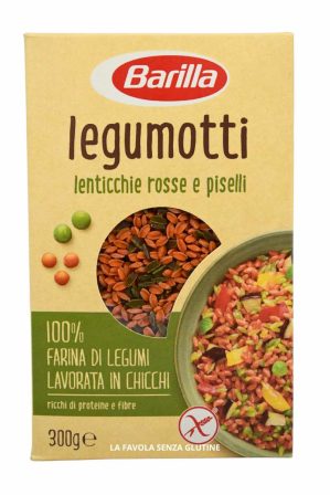 Legumotti lenticchie rosse e piselli gr 300 Barilla