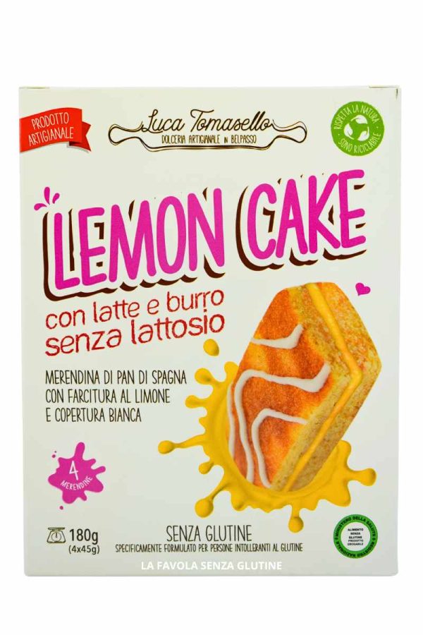 Lemon cake senza lattosio gr 45x4 Luca Tomasello