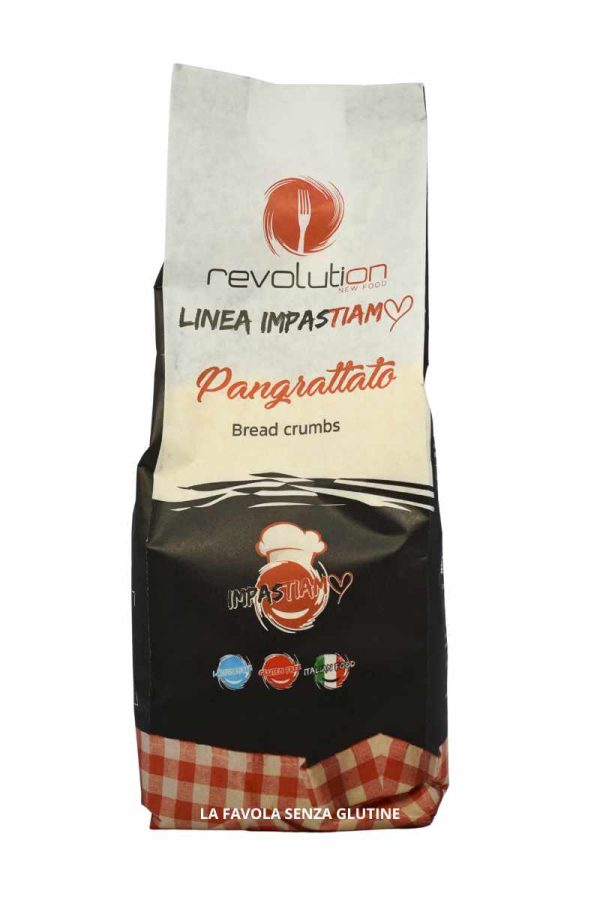 Pangrattato senza lattosio gr 500 Revolution