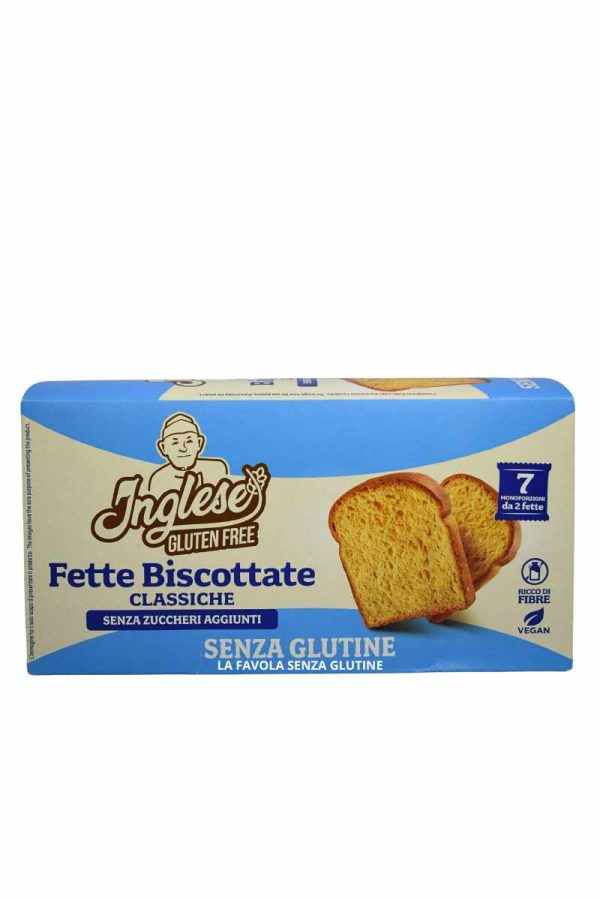 Fette biscottate classiche senza zucchero gr 200 Inglese