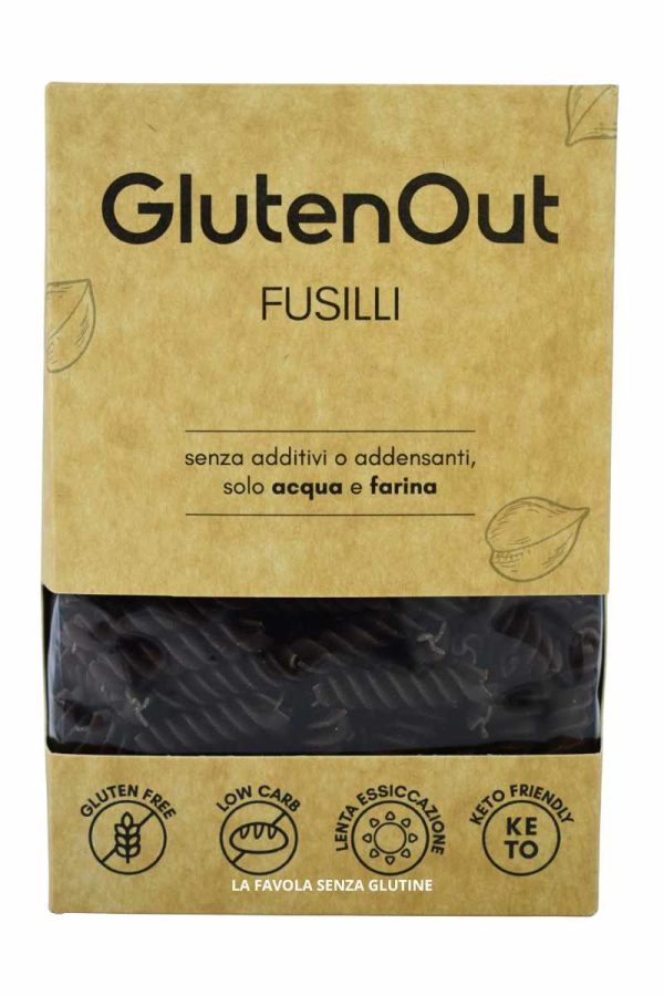 Fusilli low carb gr 250 GlutenOut