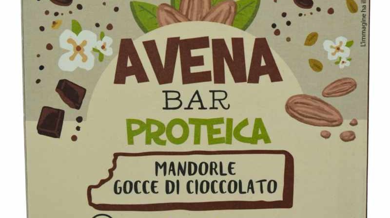 Barrette avena bar gusto mandorle e gocce di cioccolato 4x35gr Perfect Bio