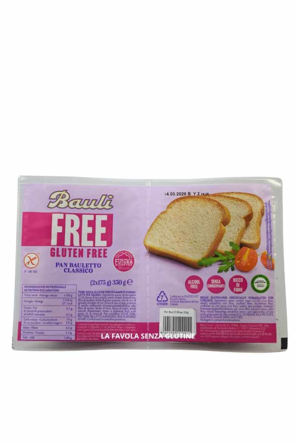 Pan bauletto classico con lievito madre gr 350 Bauli