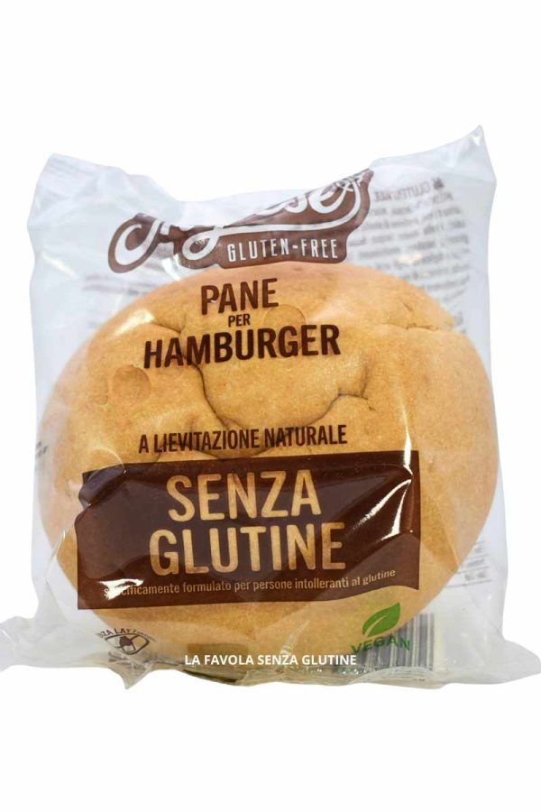 Pane per hamburger a lievitazione naturale VEGAN gr 90 Inglese