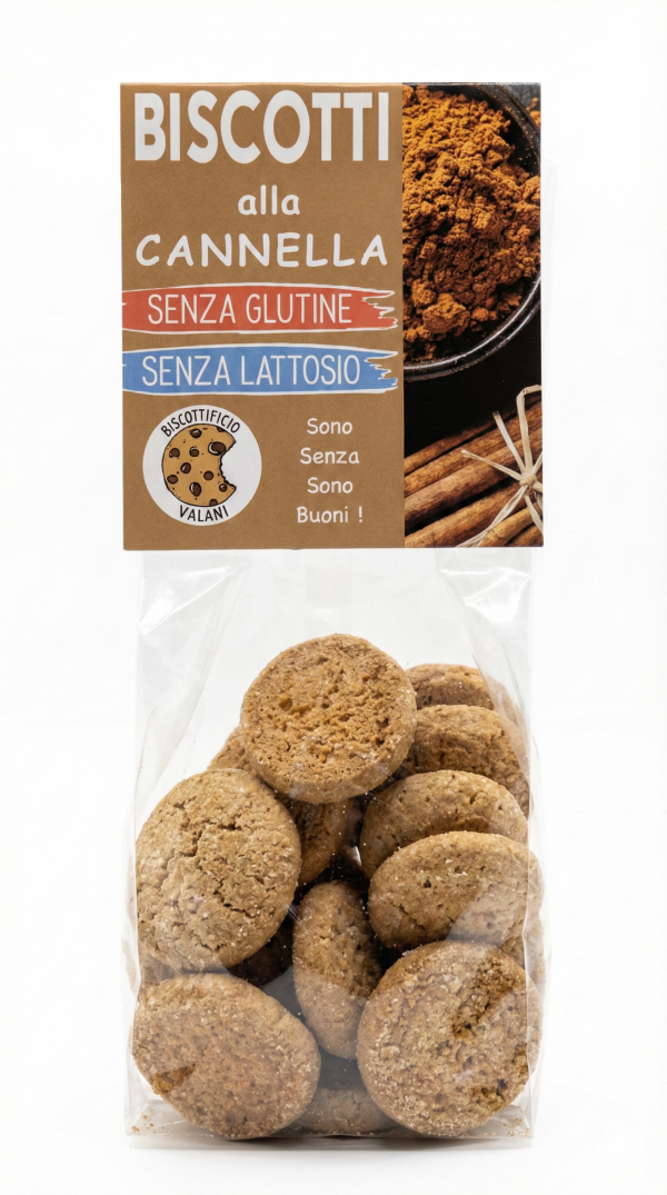 Biscotti alla cannella VEGAN gr 200 Biscottificio Vaiani