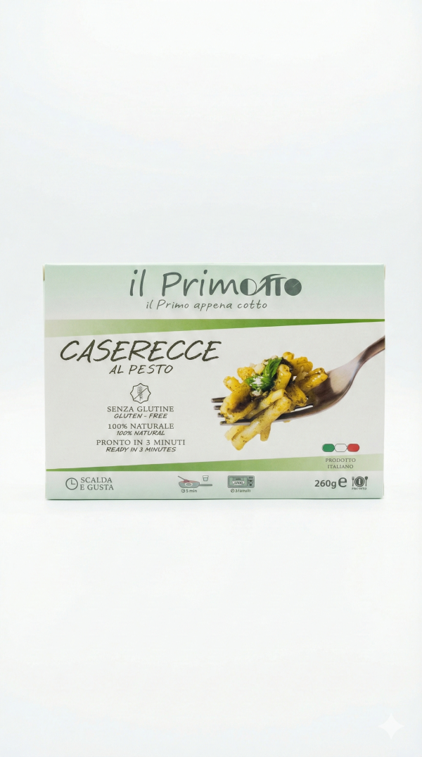 Caserecce al pesto gr 260 Il Primotto
