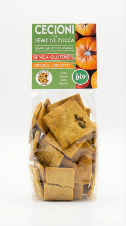 Cecioni con semi di zucca VEGAN BIO gr 200 Biscottificio Vaiani