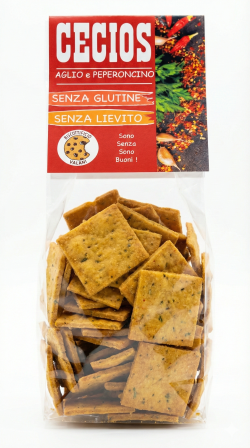 Cecios aglio e peperoncino VEGAN gr 200 Biscottificio Vaiani