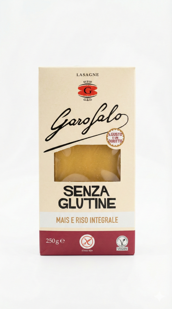 Lasagne di mais e riso integrale gr 250 Garofalo