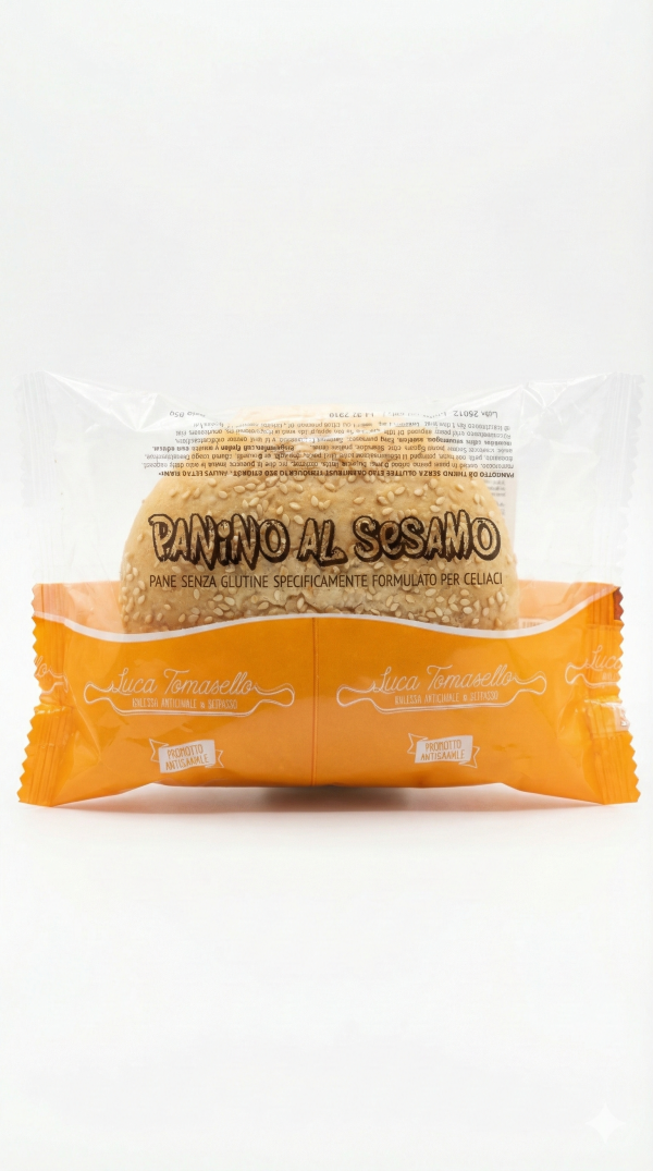 Panino al sesamo gr 85 Luca Tomasello