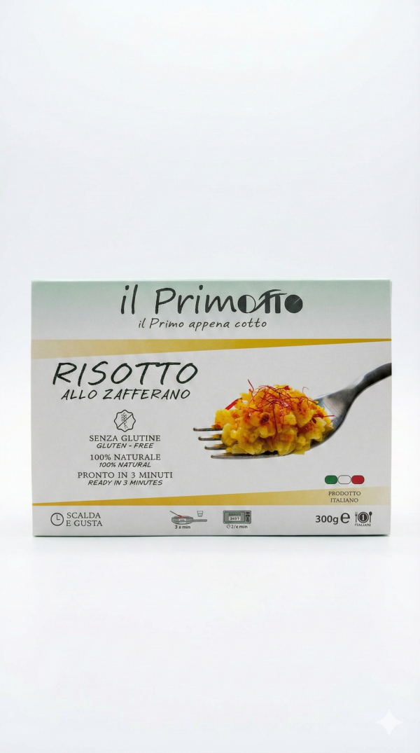 Risotto allo zafferano gr 300 Il Primotto