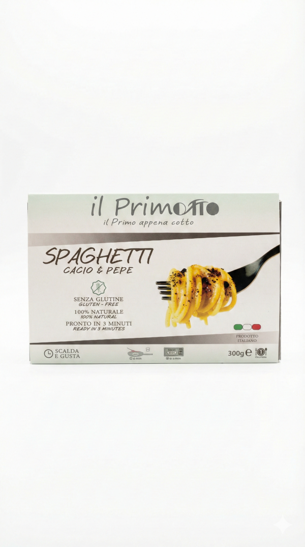 Spaghetti cacio e pepe gr 300 Il Primotto
