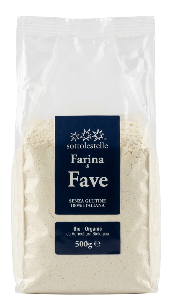 Farina di fave BIO gr 500 Sottolestelle