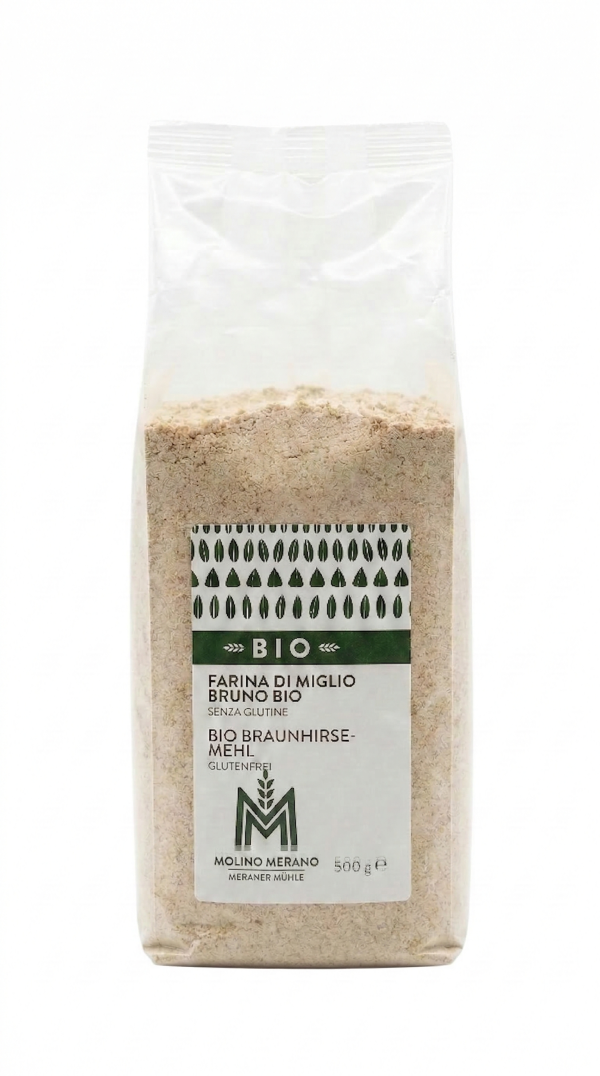 Farina di miglio bruno BIO gr 500 Molino Merano