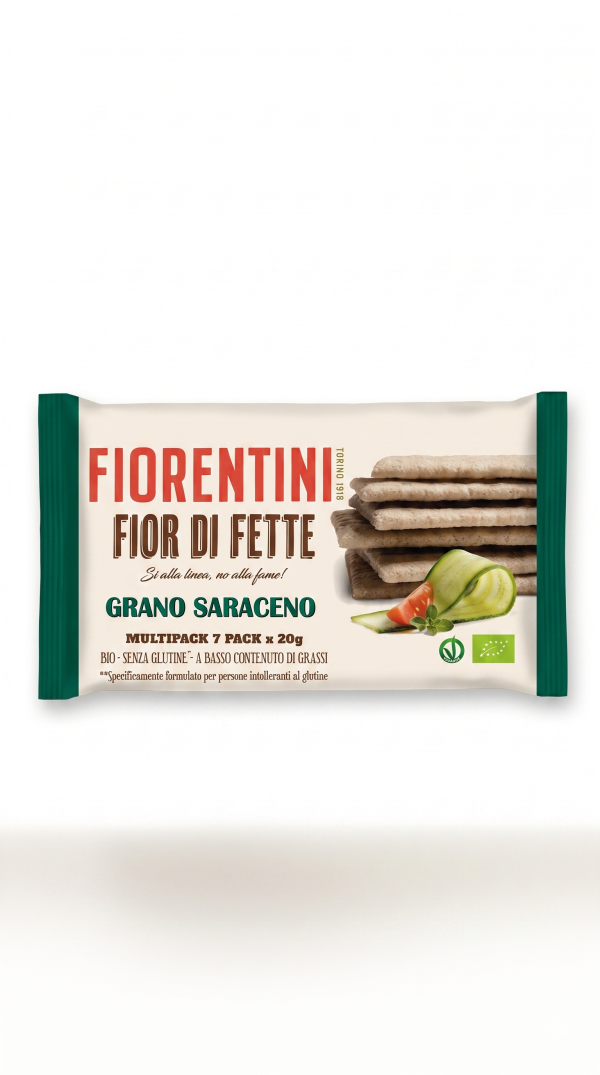 Fior di fette di grano saraceno VEGAN gr 20x7 Fiorentini