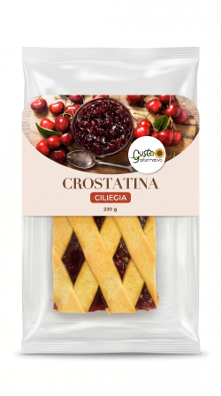Crostatina artigianale alla ciliegia gr 230 Gusto Alternativo