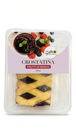 Crostatina artigianale ai frutti di bosco gr 230 Gusto Alternativo