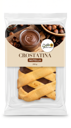 Crostatina artigianale alla nutella gr 230 Gusto Alternativo