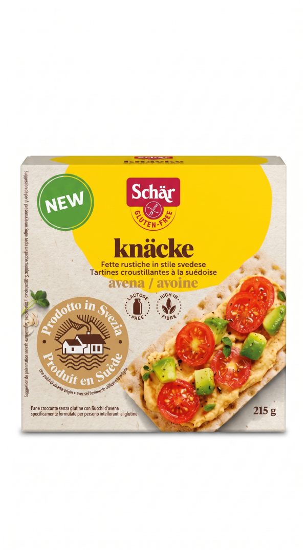Fette rustiche all'avena senza lattosio gr 215 Schar